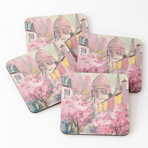 Item preview, Montmartre Paris Travel Poster – Impressionist Art  designed and sold by CARRAANN.