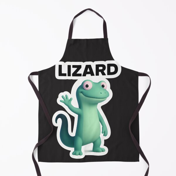 Item preview, Cute Lizard 3D cartoon light green designed and sold by FunnySignalStudio.