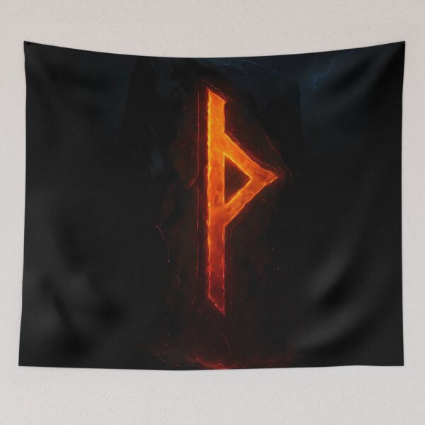 Item preview, Thurisaz – Rune of strength and overcoming obstacles. Rune of Storm and Fire. designed and sold by NorseDrip.