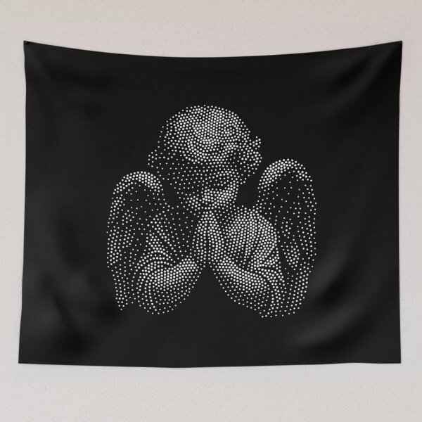 Item preview, Praying Angel Stipple Art designed and sold by artomazo.