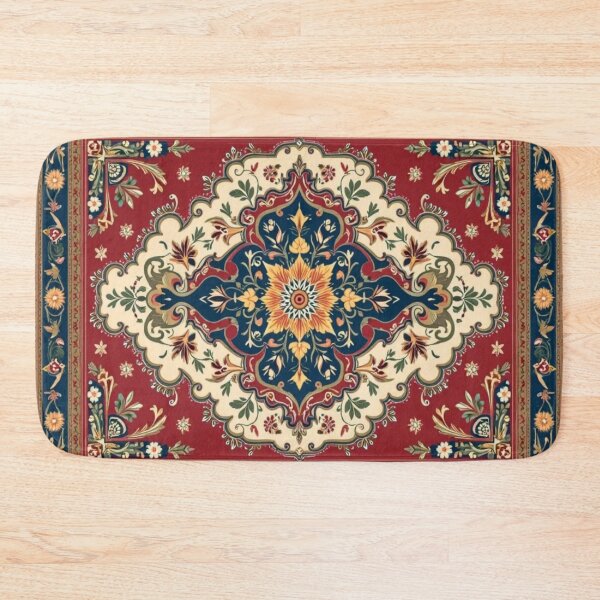 Item preview, Bohemian Persian Tribal Carpet Design  designed and sold by sadedream.