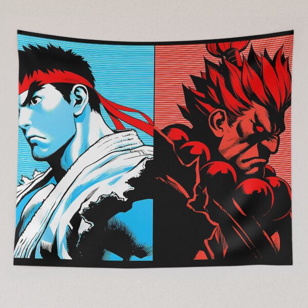 Item preview, Ryu & Akuma - 1 designed and sold by Infinite-Aspire.