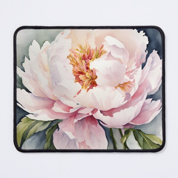 Item preview, Peony Elegant Romantic Pastel Colors, Flowers Peony Watercolor designed and sold by KolorellaS.