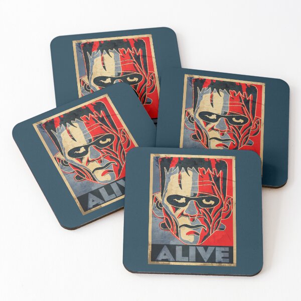 Item preview, Frankenstein Face Classic Gothic Horror Movie Icon Karloff Monster Fragile designed and sold by Captain Banjo.