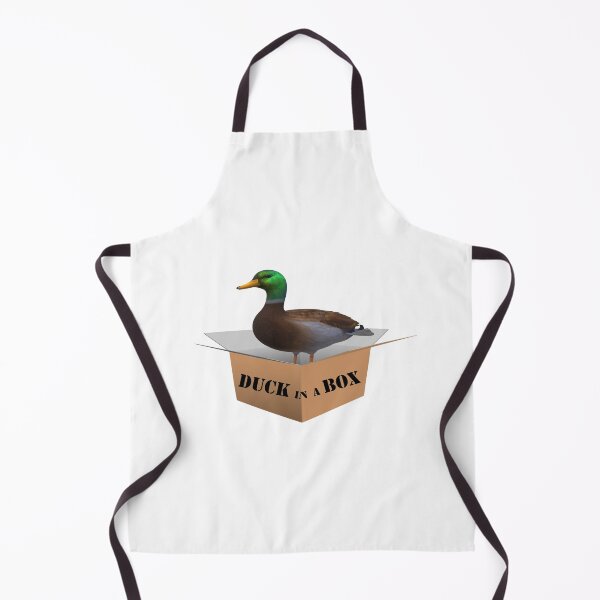 Artikelvorschau, Ente in einer Kiste entworfen und verkauft von PiperDownTees.