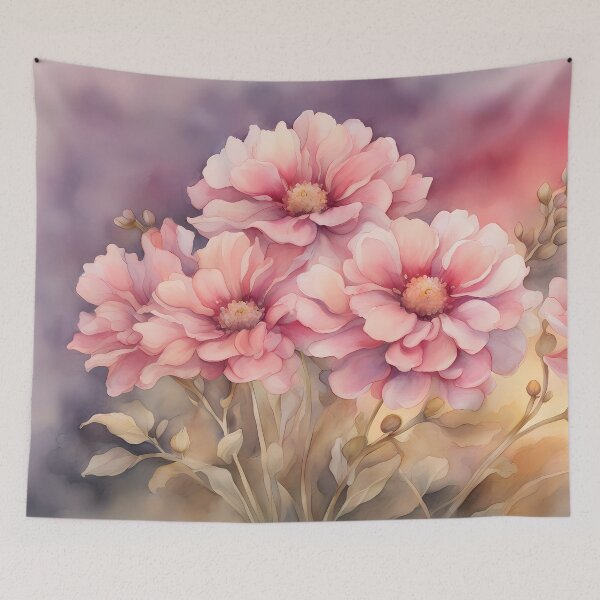 Item preview, Pink Flowerbed designed and sold by CalmnessbyChoice.