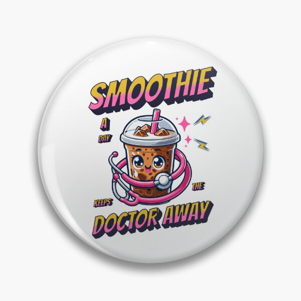Item preview, Healthy Smoothie Quote – Smoothie A Day Keeps The Doctor Away Fruit Lover Design designed and sold by LifmusGoDesigns.