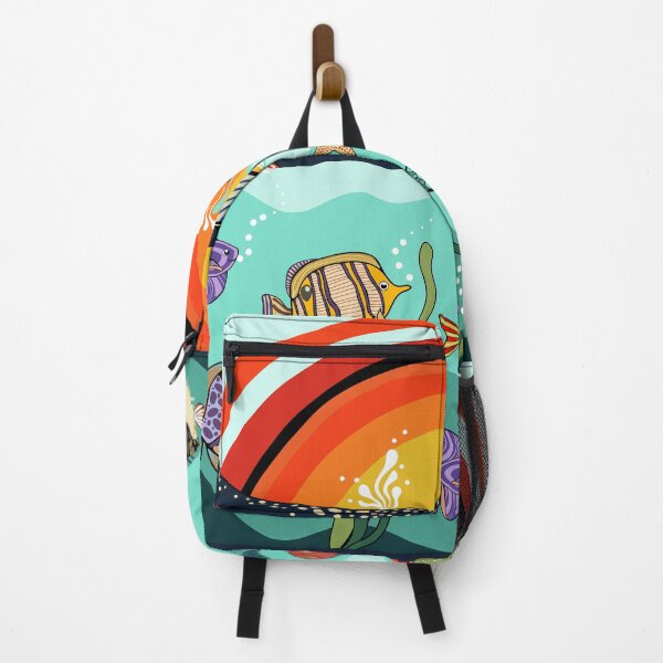 Item preview, Big whale out to sea swimming with the fish under the sunset designed and sold by Josiehollidayart.