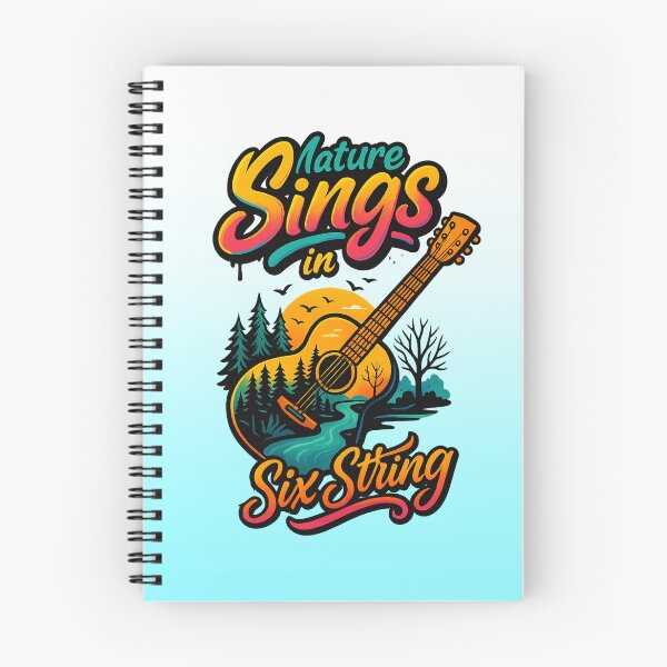 Item preview, Nature Sings in Six String | Graphic Crewneck Nature Guitar  designed and sold by skkyfaithArtz.