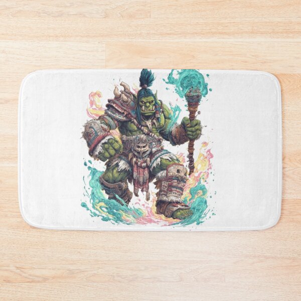 Item preview, Epic Orc Shaman – Fantasy Warrior Design designed and sold by AlexLineArt.