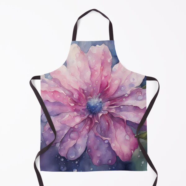 Item preview, Large Pink Flower in Rain designed and sold by CalmnessbyChoice.