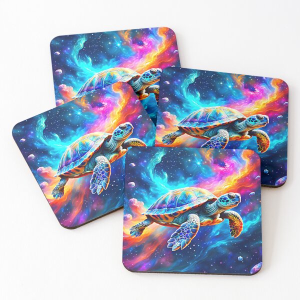 Item preview, Flying Turtle In Space designed and sold by asurtiumgreen.