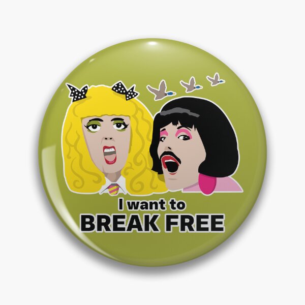 Item preview, Queen I want to Break Free Freddie Roger drag video designed and sold by Captain Banjo.