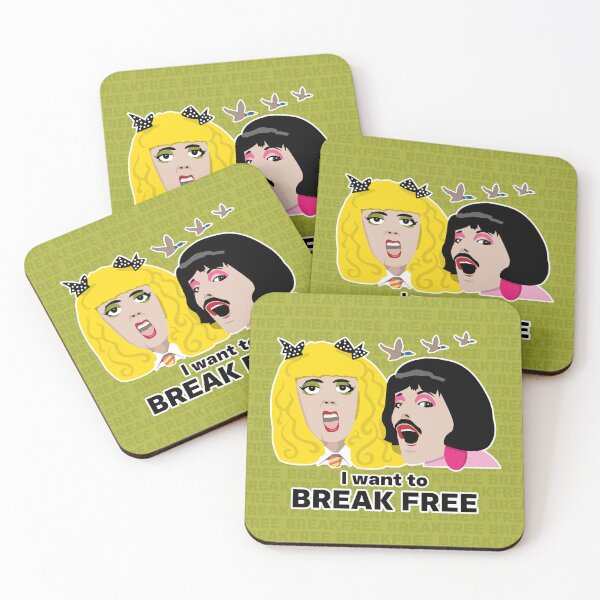 Item preview, Queen I want to Break Free Freddie Roger drag video designed and sold by Captain Banjo.
