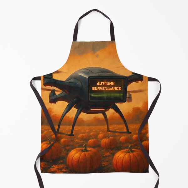 Item preview, Automated Harvest - AI Pumpkin Patrol designed and sold by TONSNAP.