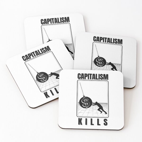 Item preview, Anti Capitalism Sticker, Anarchist, Socialism, Eat The Rich, Socialist, Anti Capitalism, Leftist, Communist designed and sold by HotaruArt.