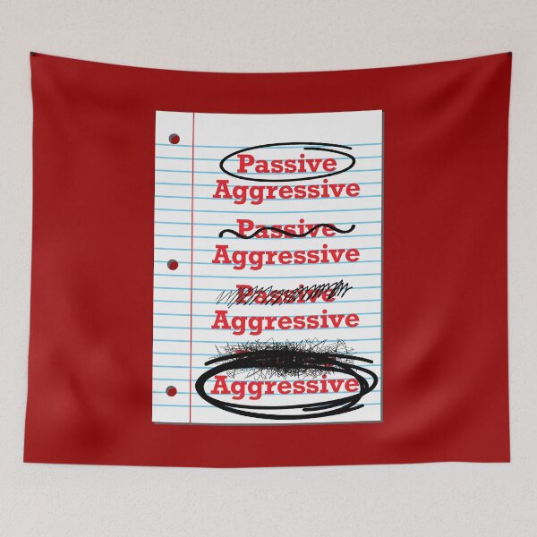 Item preview, Passive Aggressive Test designed and sold by Captain Banjo.