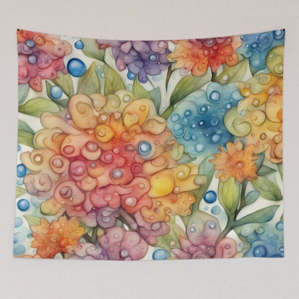 Item preview, Fantasy Flower Collage designed and sold by CalmnessbyChoice.