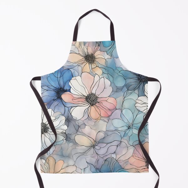 Item preview, Elegant Abstract Pattern Romantic Pastel Colors, Flowers Pattern Watercolor designed and sold by KolorellaS.