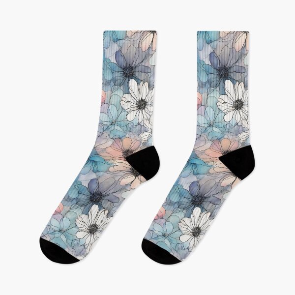 Item preview,   Elegant Abstract Pattern Romantic  Pastel Colors,   Flowers Pattern Watercolor designed and sold by KolorellaS.