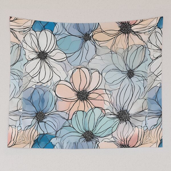 Item preview,  Elegant Abstract Pattern Romantic  Pastel Colors,   Pattern Watercolor designed and sold by KolorellaS.