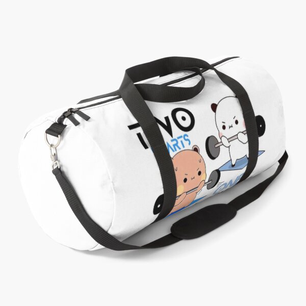 Item preview, Two Hearts One Work Out Bubu Dudu Lifting Weights - Happy Birthday Mochi Milk peach Cute DuDu Bear and BuBu Panda Are Celebrating 2026 designed and sold by BrightStreets.