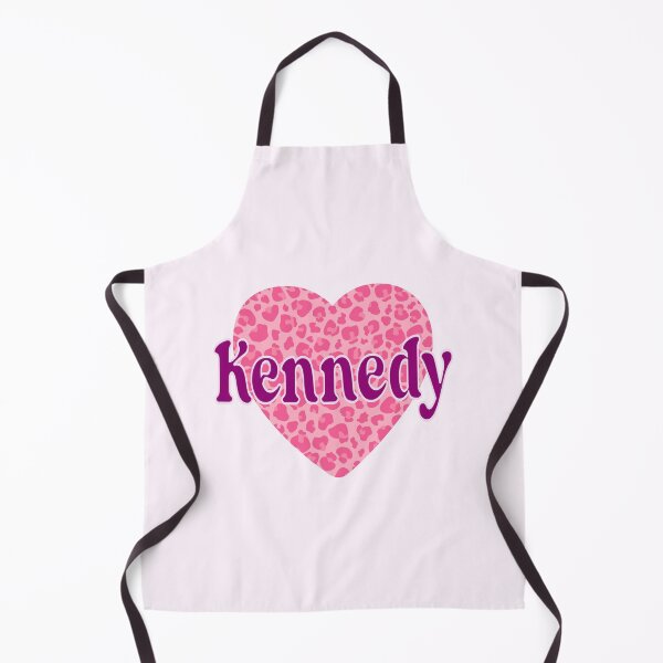 Item preview, Kennedy Name Pink Leopard Heart designed and sold by Jeallan Designs.