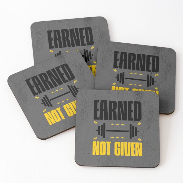 Item preview, EARNED NOT GIVEN – Motivational Shirt designed and sold by MINSET WEAR ® – Born from Mindset, Built on Discipline..