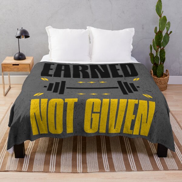 Item preview, EARNED NOT GIVEN – Motivational Shirt designed and sold by MINSET WEAR ® – Born from Mindset, Built on Discipline..