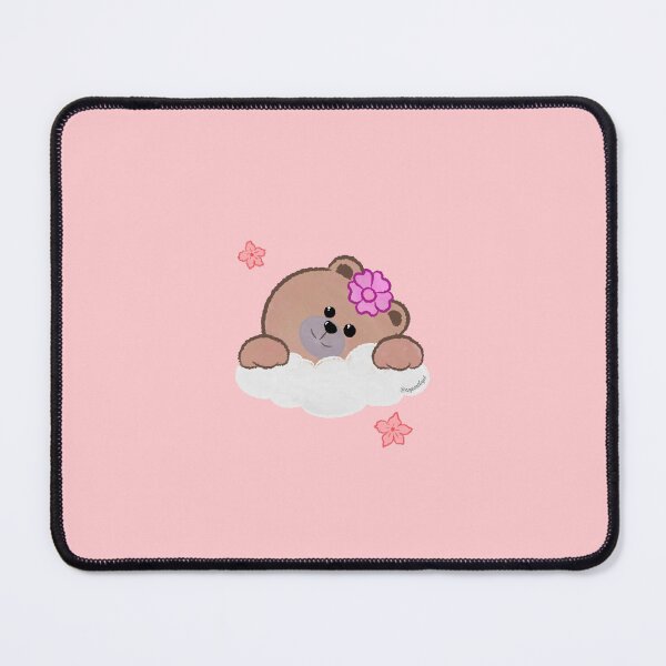 Item preview, Cute Bear on cloud designed and sold by Aquarthyst.