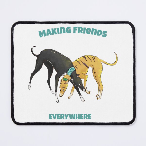 Item preview, Making Friends - Everywhere designed and sold by StewieTheAdventureHound.
