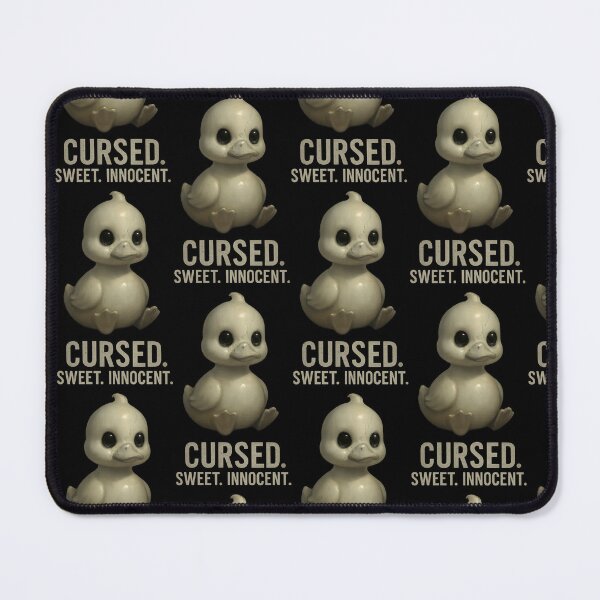 Item preview, Sweet Innocent Cursed Duck, Creepy Cute Porcelain Horror Shirt designed and sold by TeeTimeTreasure.