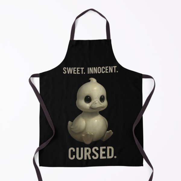 Item preview, Sweet Innocent Cursed Duck, Creepy Cute Porcelain Horror Shirt designed and sold by TeeTimeTreasure.