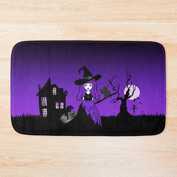 Item preview, The Witching Hour Purple Cheeky Witch® designed and sold by cheekywitch.