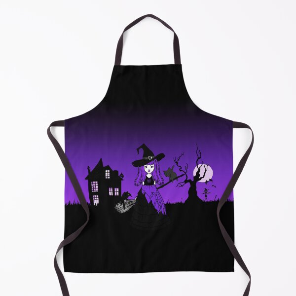 Item preview, The Witching Hour Purple Cheeky Witch® designed and sold by cheekywitch.