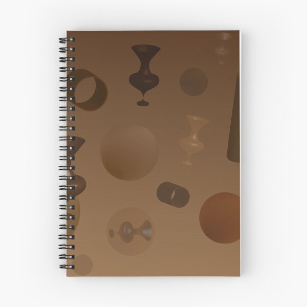 Item preview, Brown vases, cylinders and circles designed and sold by Kiko 7.