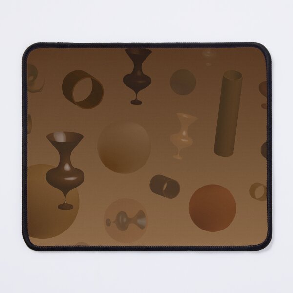 Item preview, Brown vases, cylinders and circles designed and sold by Kiko 7.