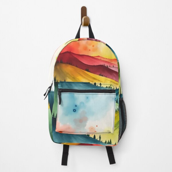 Item preview, Dreamscape Landscape in Color Blotches designed and sold by Relatable25.