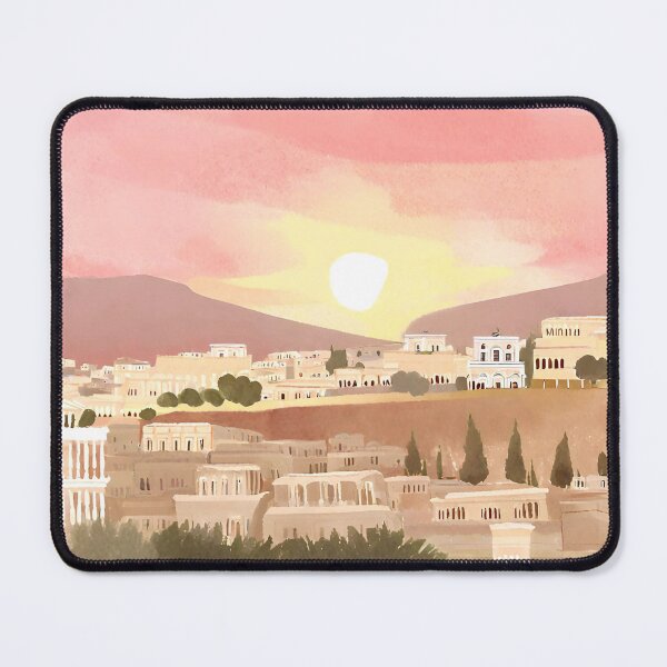 Item preview, Athens Greece Sunset designed and sold by TheBalkans.