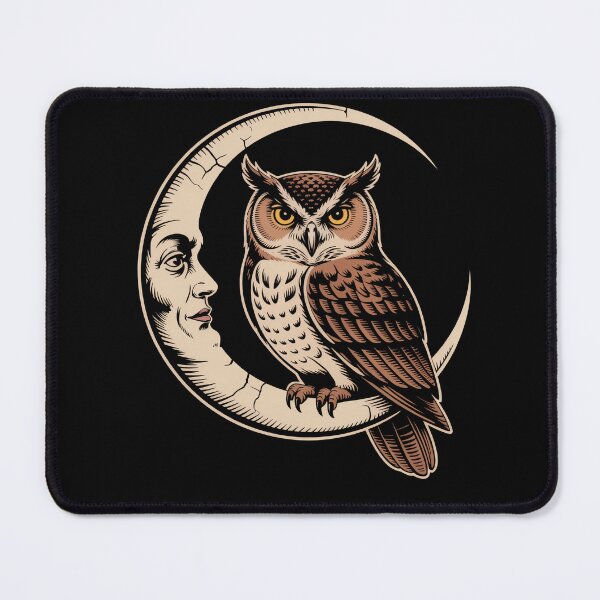 Item preview, Moon Owl Crescent designed and sold by MooonTees.