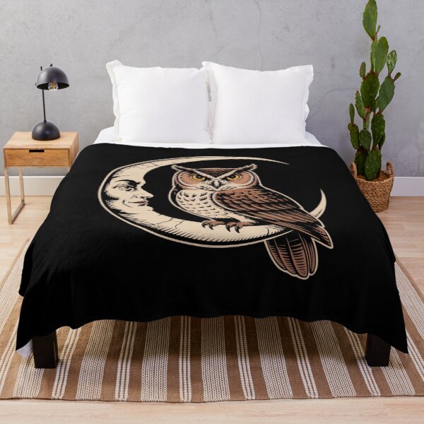 Item preview, Moon Owl Crescent designed and sold by MooonTees.