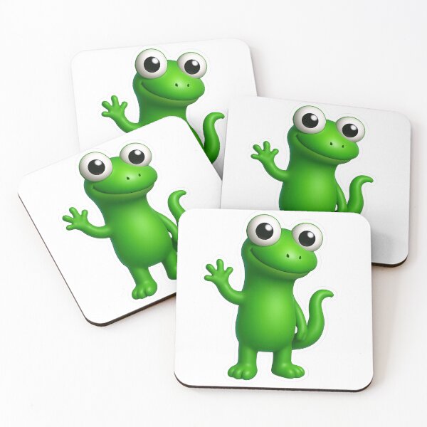 Item preview, Cute orange cartoon Lizard Character designed and sold by FunnySignalStudio.
