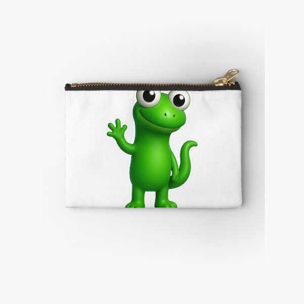 Item preview, Cute orange cartoon Lizard Character designed and sold by FunnySignalStudio.
