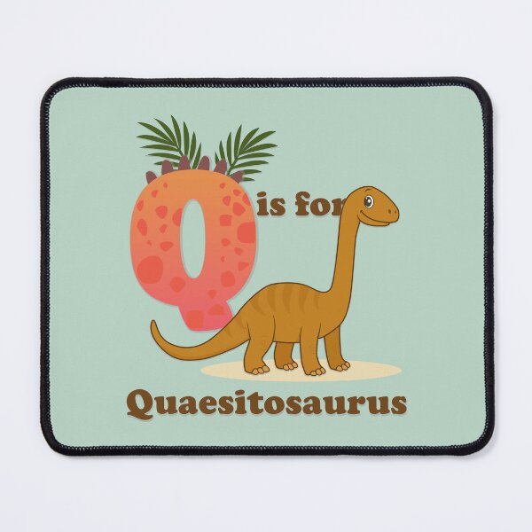 Item preview, Q is for Quaesitosaurus Dinosaur Alphabet Poster | Cute Educational Kids Wall Art designed and sold by FilizDesigner.