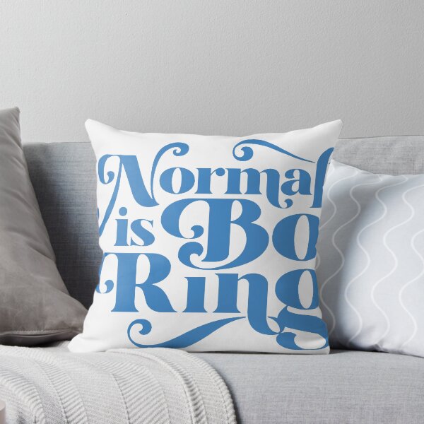 Item preview, Normal is Boring – Retro Bold Typography Design designed and sold by andry01.