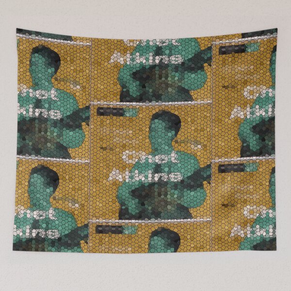 Item preview, Chet Atkins Stringin' Along Stained Glass designed and sold by Logo-A-GoGo.