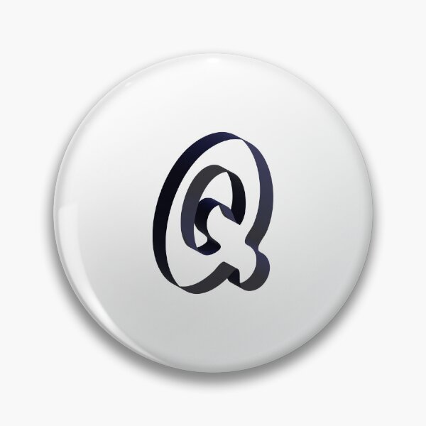 Item preview, Futuristic Ribbon Letter Q – Futuristic Ribbon Alphabet designed and sold by uncoXab.