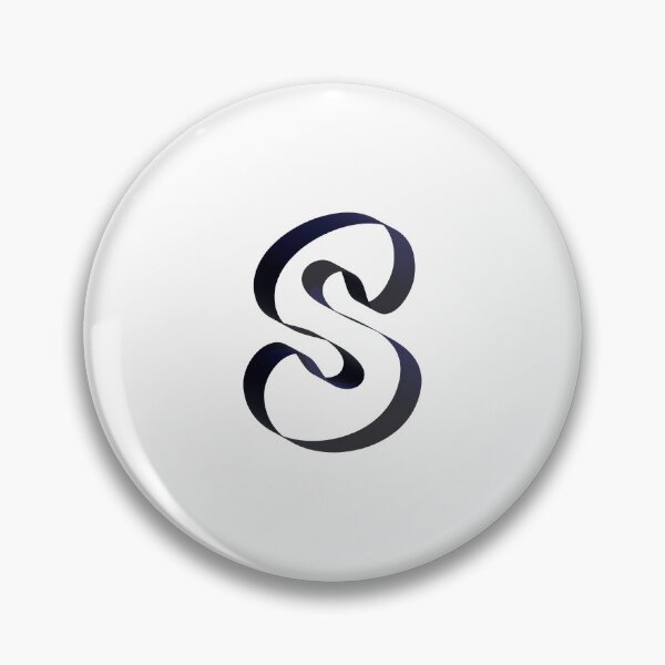 Item preview, Futuristic Ribbon Letter S – Futuristic Ribbon Alphabet designed and sold by uncoXab.