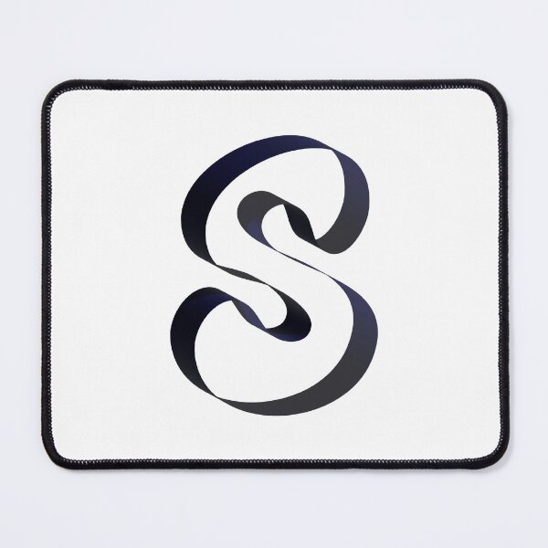Item preview, Futuristic Ribbon Letter S – Futuristic Ribbon Alphabet designed and sold by uncoXab.