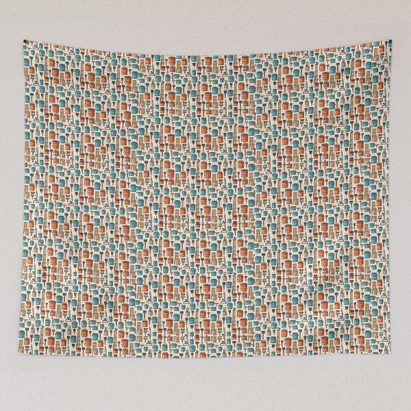 Item preview, Colorful Painter’s Tools Pattern designed and sold by TriForceDesign.